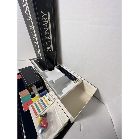 Pictionary First Edition Board Game Of Quick Draw Vintage 1985 Classic Original - Picture 4 of 6